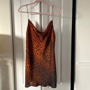 Mini slip dress from Zara